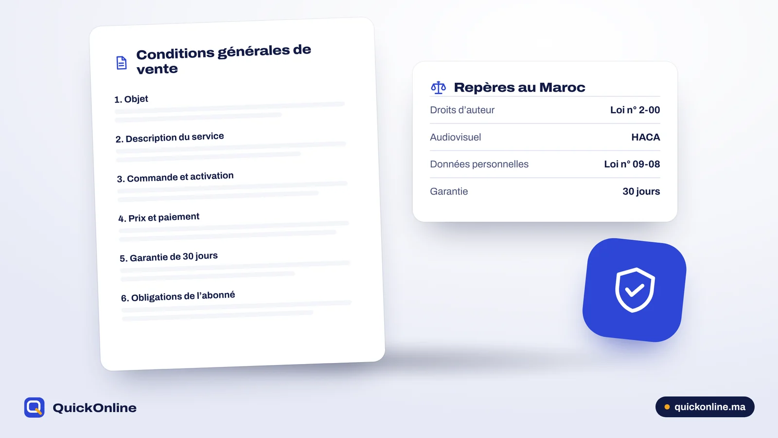 Conditions générales et repères juridiques d’un service IPTV au Maroc